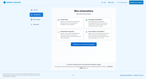 Customer Space_Claim Portal_FR